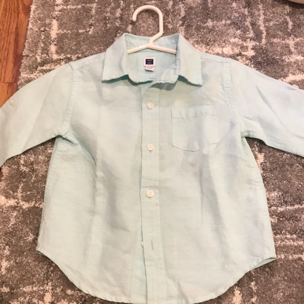 Toddler button up- long sleeve - Picture 1 of 4